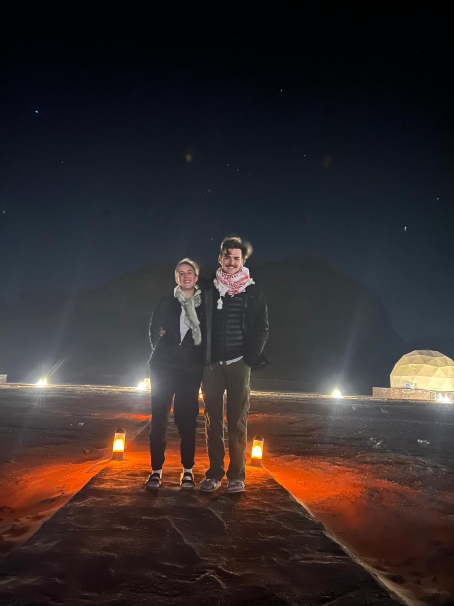 Magic Rum Hussen Wadi Rum Exteriör bild