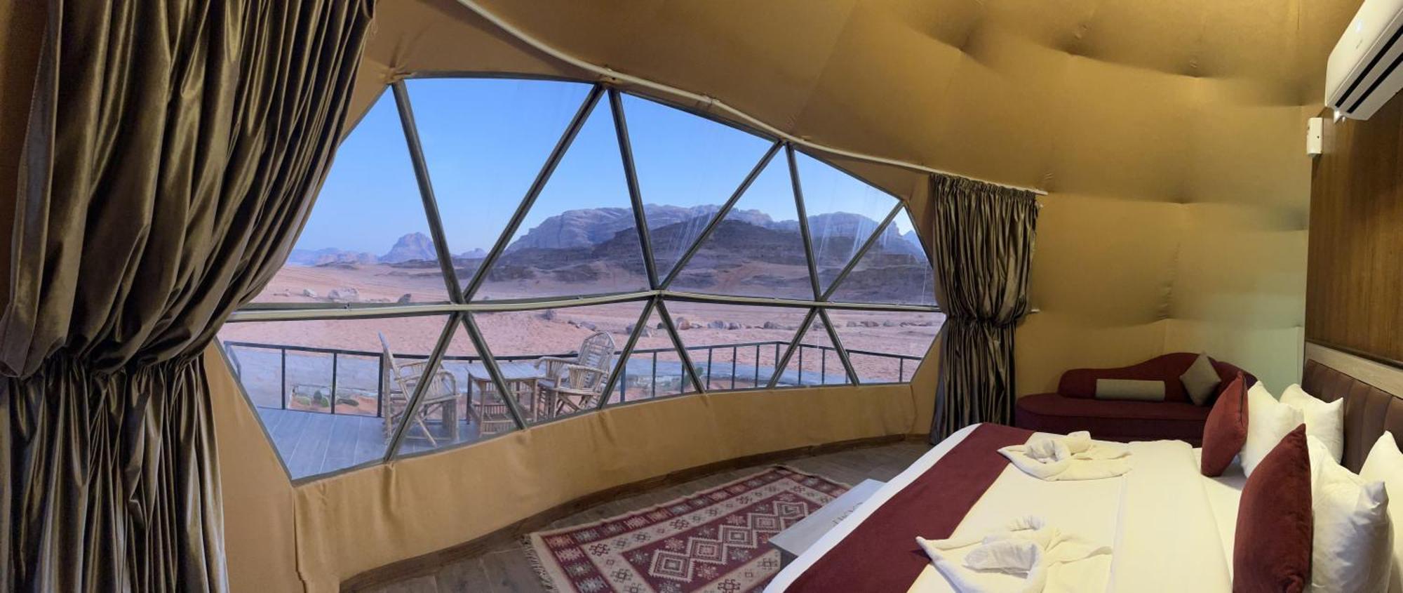 Magic Rum Hussen Wadi Rum Exteriör bild
