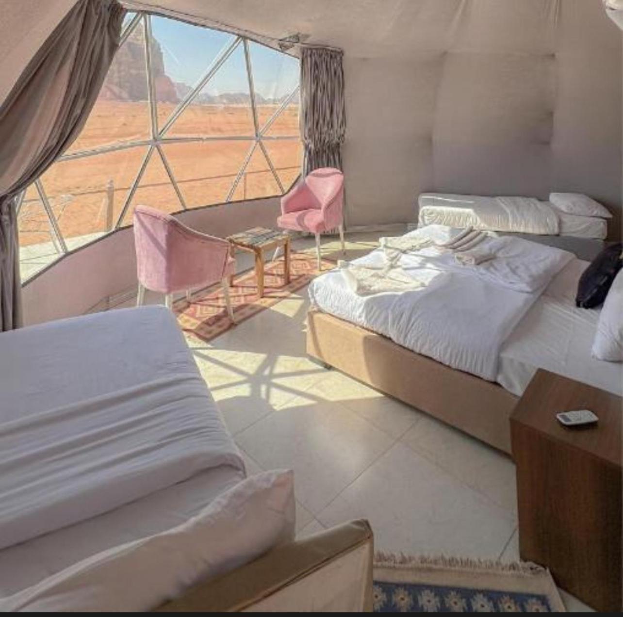 Magic Rum Hussen Wadi Rum Exteriör bild